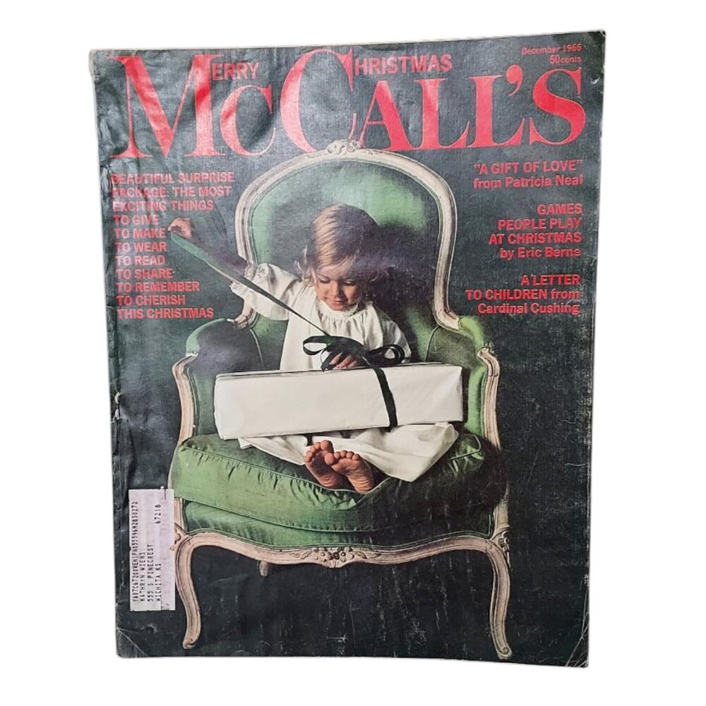 Vintage December 1966 McCall's Magazine Christmas Issue